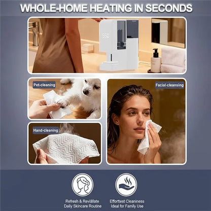 Face Towel Warmer dispenser