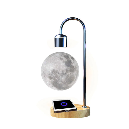 Floating Moon Lamp with wireless phone charger