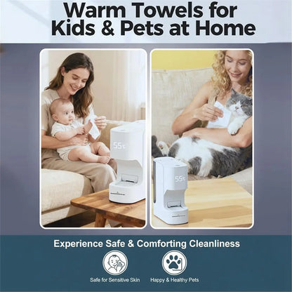 Face Towel Warmer dispenser
